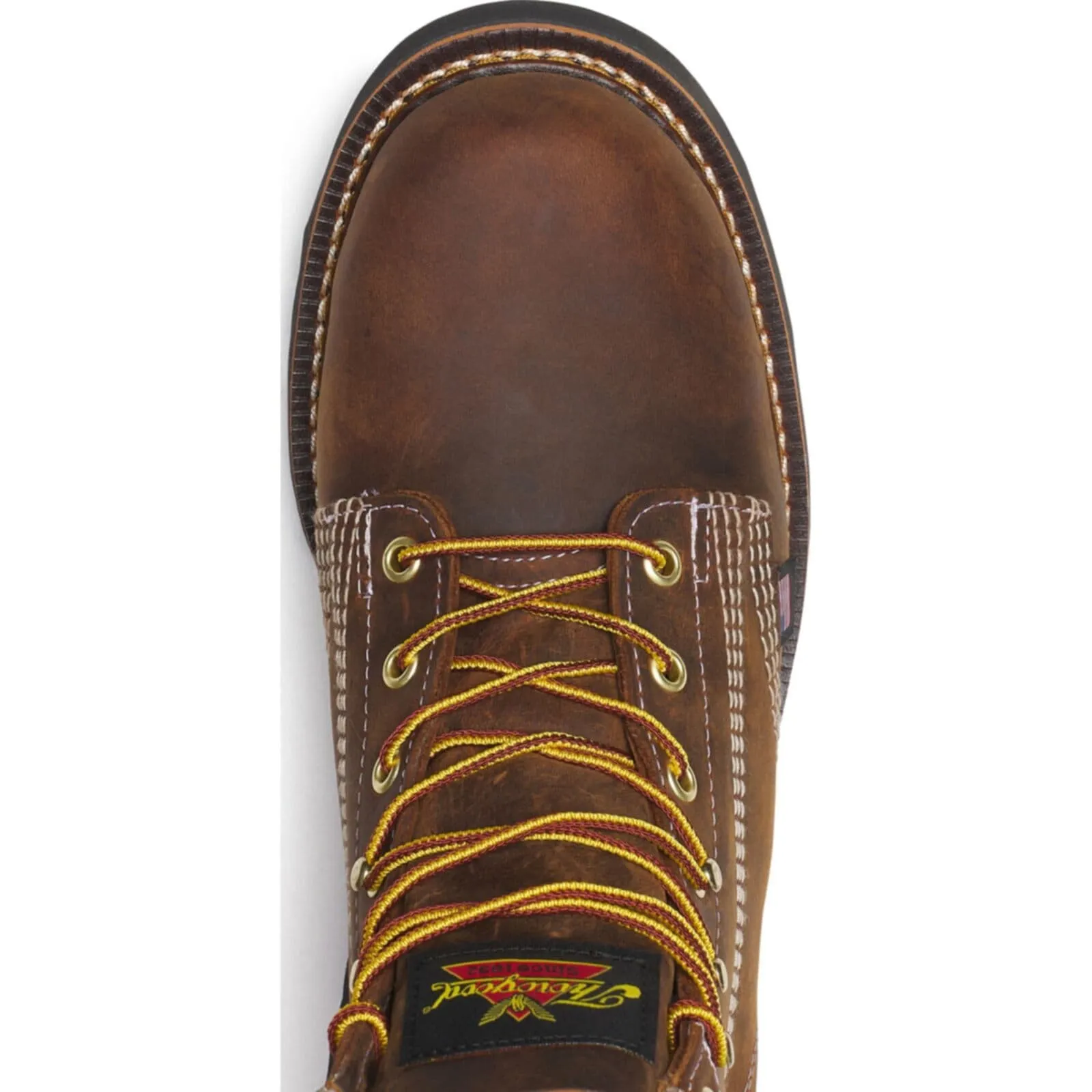 Thorogood Mens 6 Inch Plain Toe Crazy Horse Leather Work