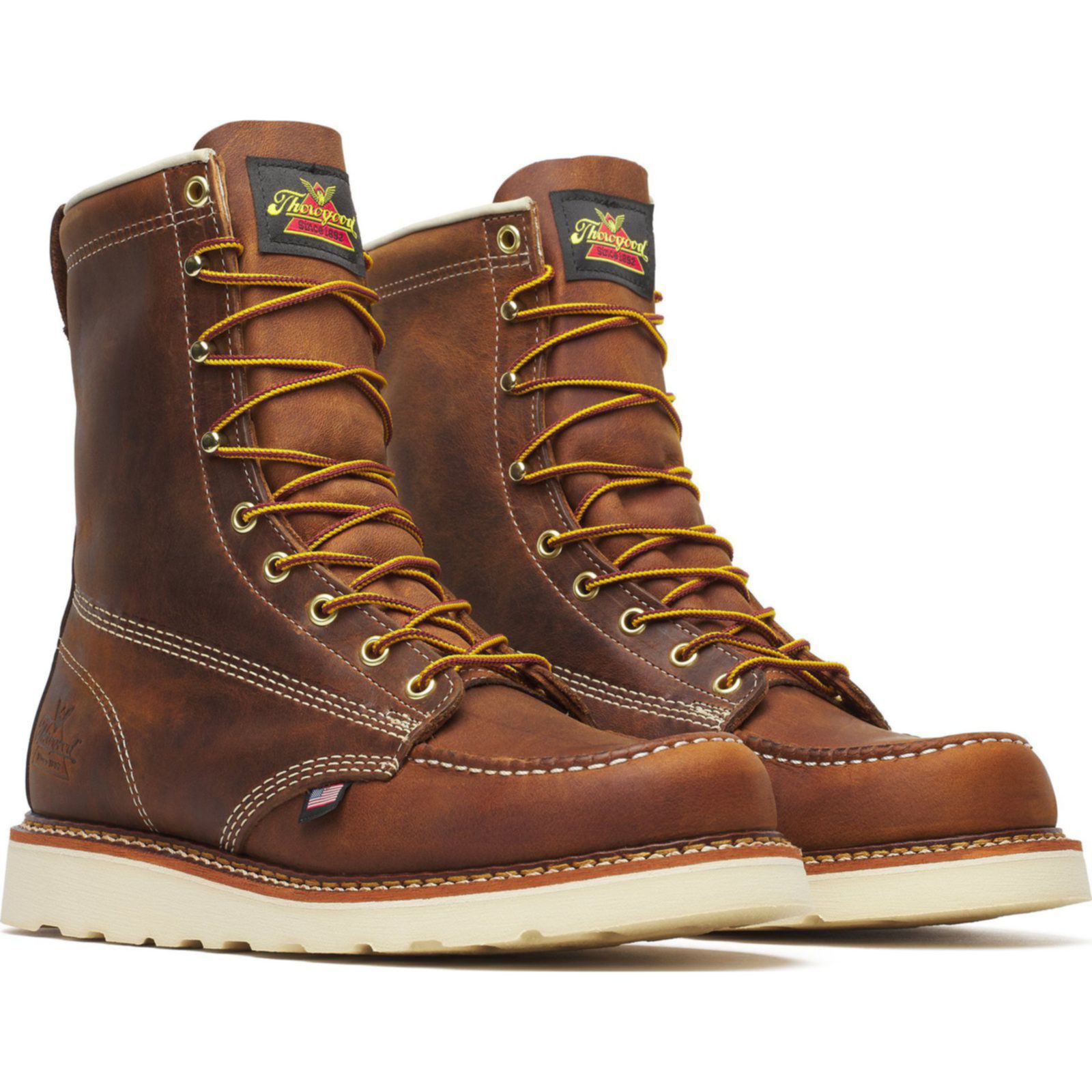 thorogood wedge sole work boots