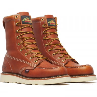Thorogood Mens 8" Moc Toe Non-Safety Toe Work Boots 814-4201