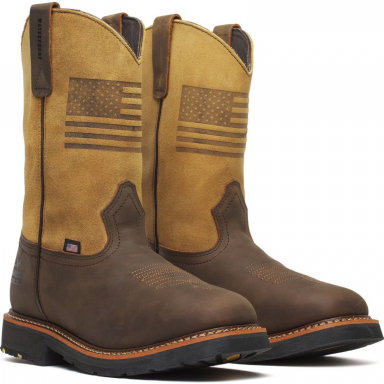 Thorogood Mens 11" Waterproof Square Toe Western Work Work Boot 814-4338