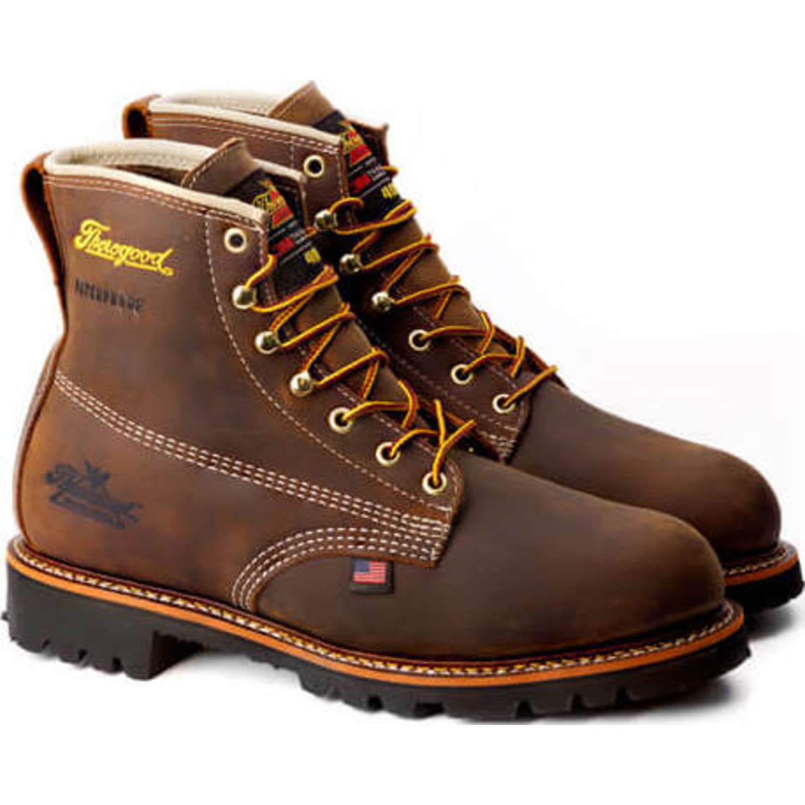 Shop Thorogood Mens 6" Crazyhorse Insulated Waterproof Work Boot 814