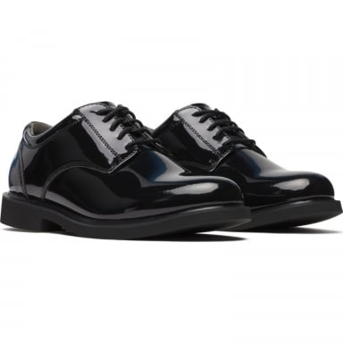 Thorogood Black High Gloss Academy Oxford Shoes 831-6031