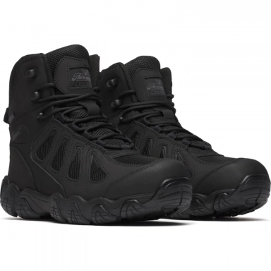 Thorogood Unisex 6 Inch Waterproof BBP Side Zip Black Work Boot Style