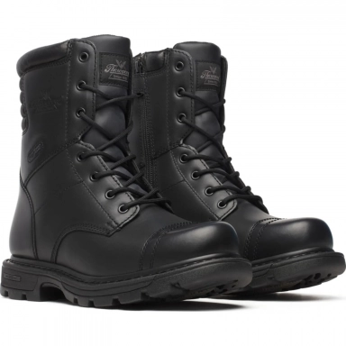 Thorogood Unisex 8 Inch Black Polishable Leather Work Boot
