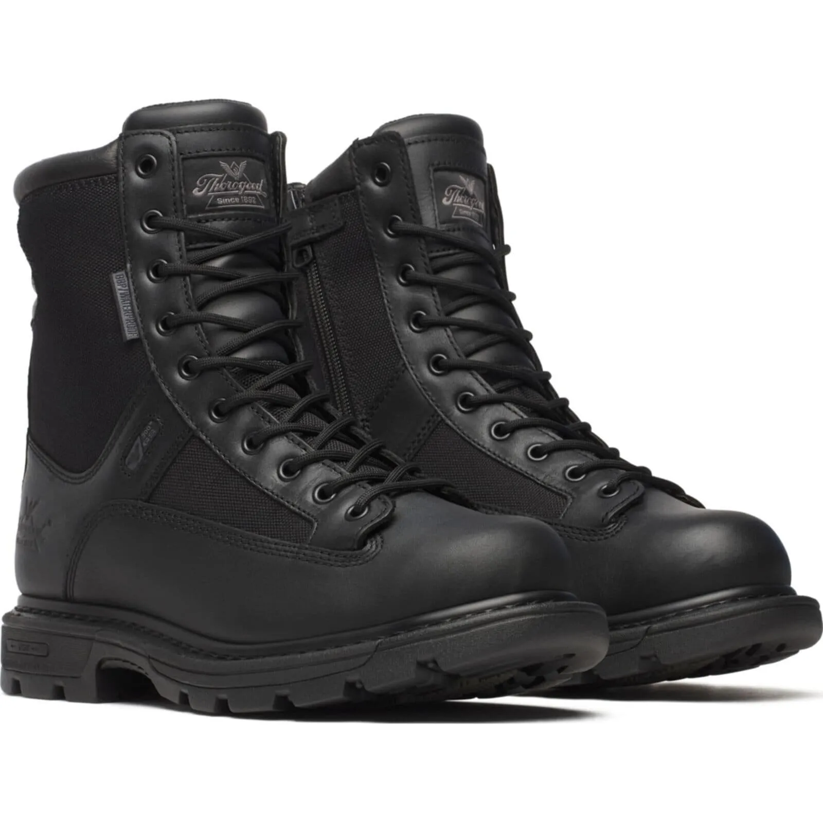 Thorogood Unisex 8 Inch Waterproof BBP Black Work Boot