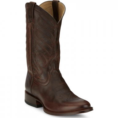 Tony Lama Mens 12 Lenado Walnut Western Boots DR3037