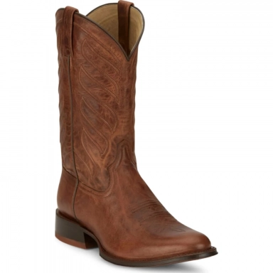 Tony Lama Mens 12 Lenado Tawny Western Boot