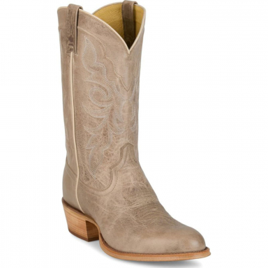 Tony Lama Mens 12" Marco Grey Goat Western Boot