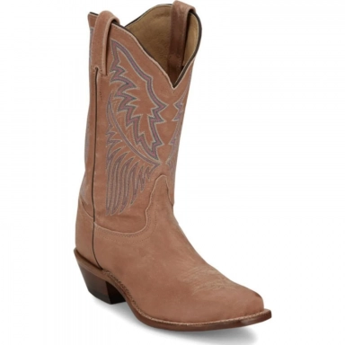 Tony Lama Womens 11 Sagrada Tan Goat Western Boot