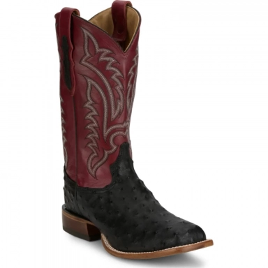 Tony Lama Mens 13 Damilano Sangria Red Cowhide Western Boot
