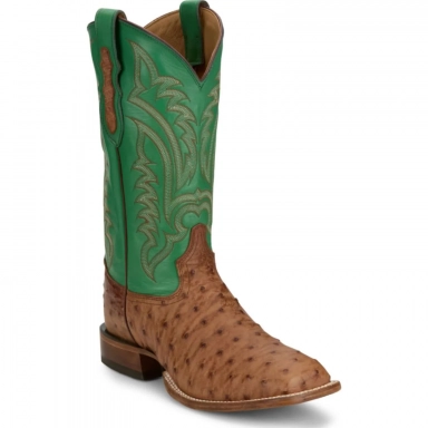 Tony Lama Mens 13 Damilano Clover Green Cowhide Western Boot