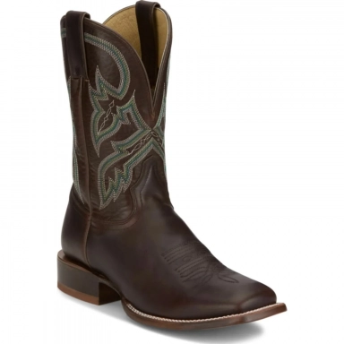 Tony Lama Mens 11 Wray Tobacco Cowhide Western Boot