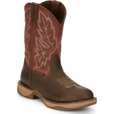 Tony Lama Mens 11 Mankato Sangria Western Work Boot