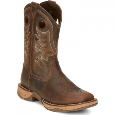 Tony Lama Mens 11 Rasp Brown Water Buffalo Western Work Boot
