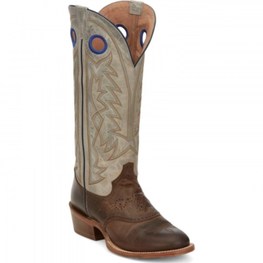 Tony Lama Mens 15? Henley Grey Western Boot