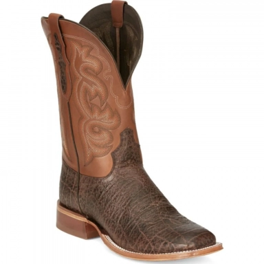 Tony Lama Mens 11 Cognac Cowhide Western Boot