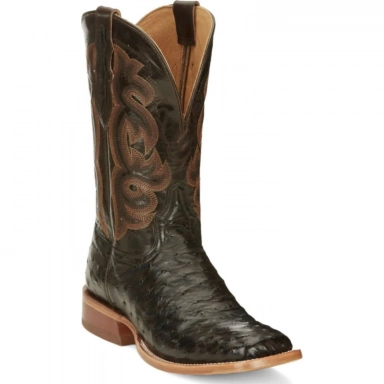 Tony Lama Mens 11 Quaid Umber Goat Western Boot