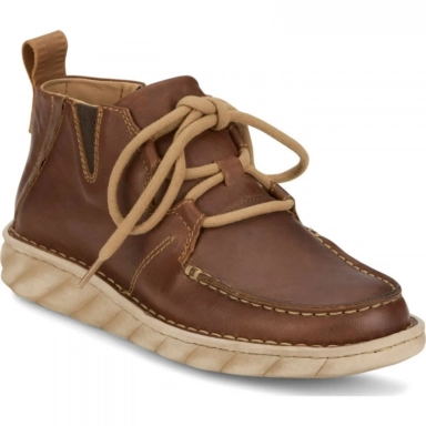 Tony Lama Mens Estancia Moc Toe Boot Brown