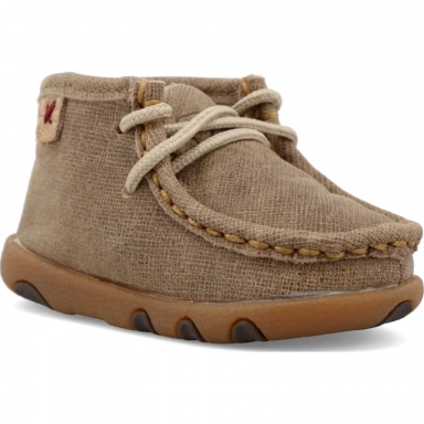 Twisted X Infants Chukka Driving Moc Dusty Tan