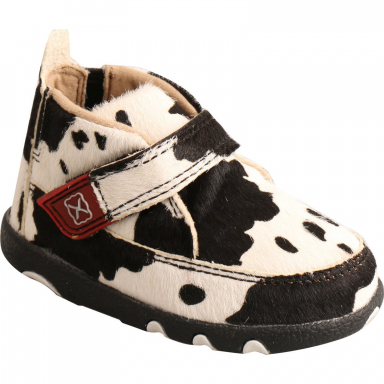Twisted X Infants Chukka Driving Moc Hair On Hide