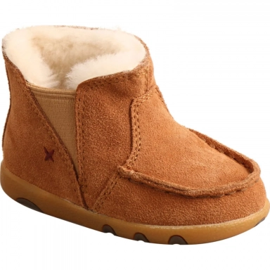 Twisted X Infants Chukka Driving Moc Tan
