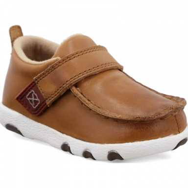 Twisted X Infants Lightweight Driving Moc Tan