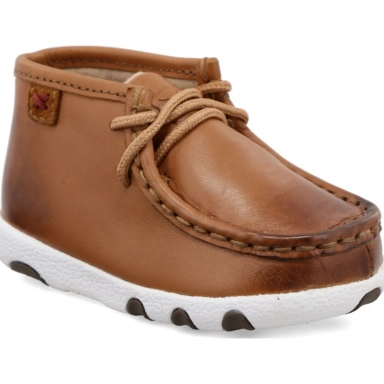 Twisted X Infants Driving Moc Boot Tan