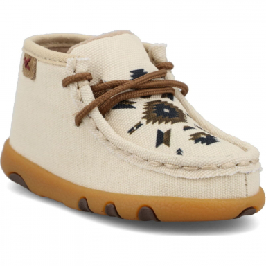 Twisted X Infants Chukka Driving Moc Beige Multi