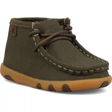 Twisted X Infants Eco Chukka Driving Moc Taupe