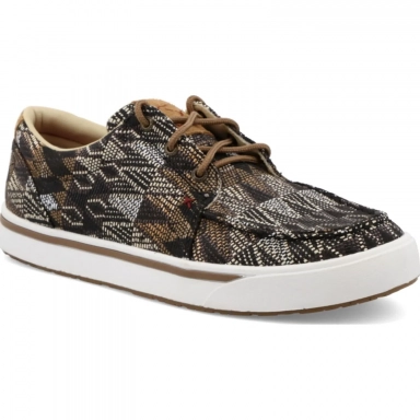 Twisted X Mens Kicks Boot Black Multi