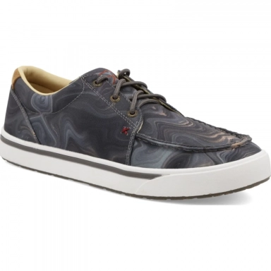 Twisted X Mens Kicks Shoe Grey Multi