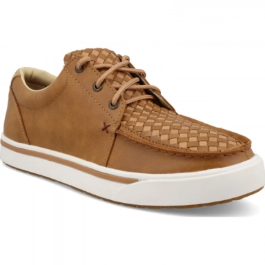 Twisted X Mens Kicks Shoe Tan - Light Tan