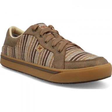 Twisted X Mens Kicks Shoe Brown Multi - Bomber
