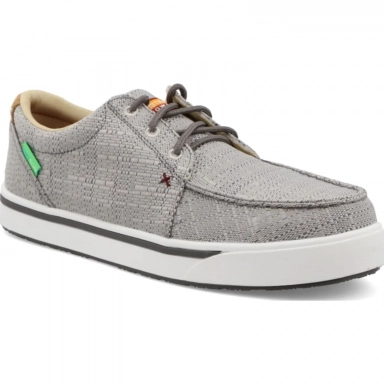 Twisted X Mens Work Kicks Boot Light Grey