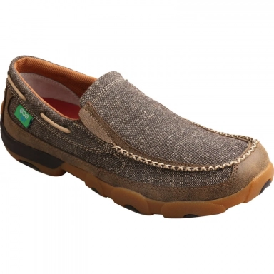 Twisted X Mens Driving Moc Slip-On Dust
