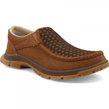 Twisted X Mens Slip-On Oblique Toe