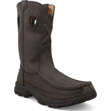 Twisted X Mens 11" Pull On Hiker Boot Steel Grey