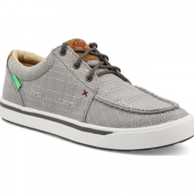 Twisted X Mens Hooey Loper Shoe Light Grey