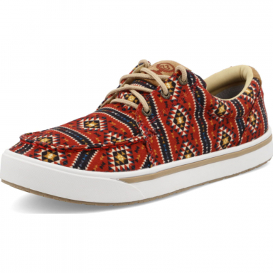 TwistedX Mens Hooey Loper Red Multi MHYC028