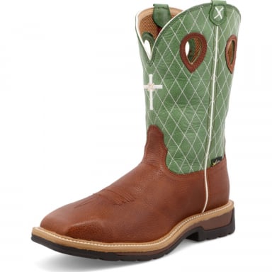 TwistedX Mens Steel Toe Lite Western Work Boot MetGuard MLCSM01