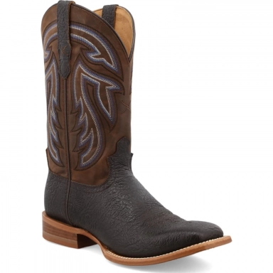 Twisted X Mens 12" Rancher Boot Black/Coffee