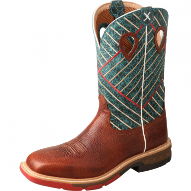 TwistedX Mens 12" Western Work Boot MXBA004