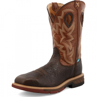 TwistedX Mens 12" Western Work Boot MXBAW02