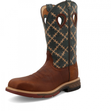 TwistedX Mens 12" Western Work Boot MXBN002