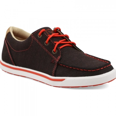 Twisted X Womens Kicks Boot Black - Grenadine