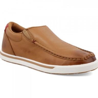 Twisted X Womens Kicks Slip-On Shoe Tan