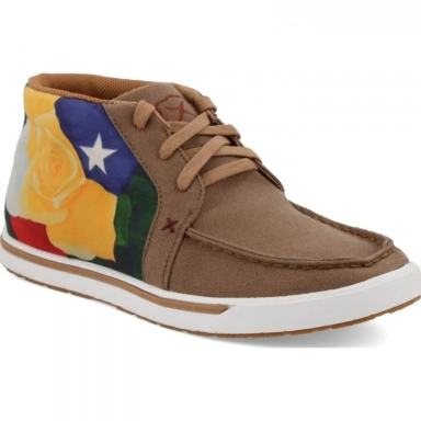 Twisted X Womens Kicks Boot Almond - Yellow Rose