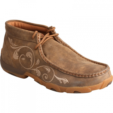 TwistedX Womens Driving Moccasin Bomber WDM0041