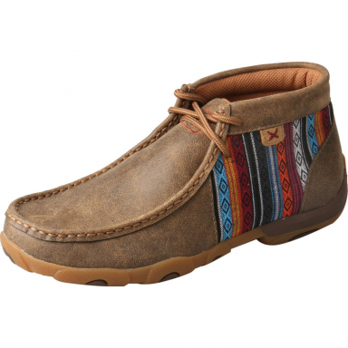 TwistedX Womens Chukka Driving Moc WDM0105