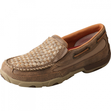 TwistedX Womens Slip-On Driving Moc WDMS017